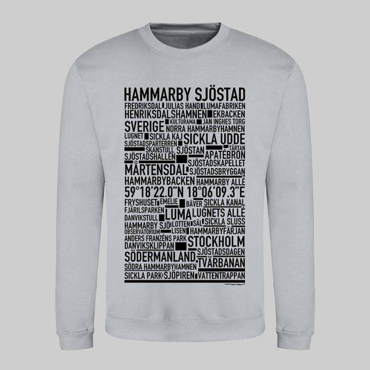 Hammarby Sjöstad Text Sweatshirt