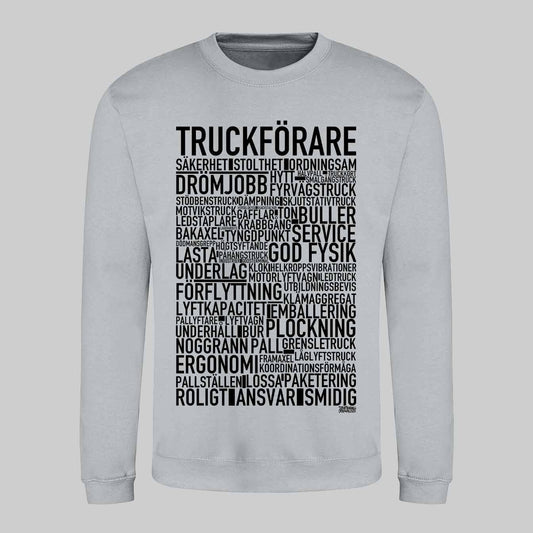 Truckförare Text Sweatshirt