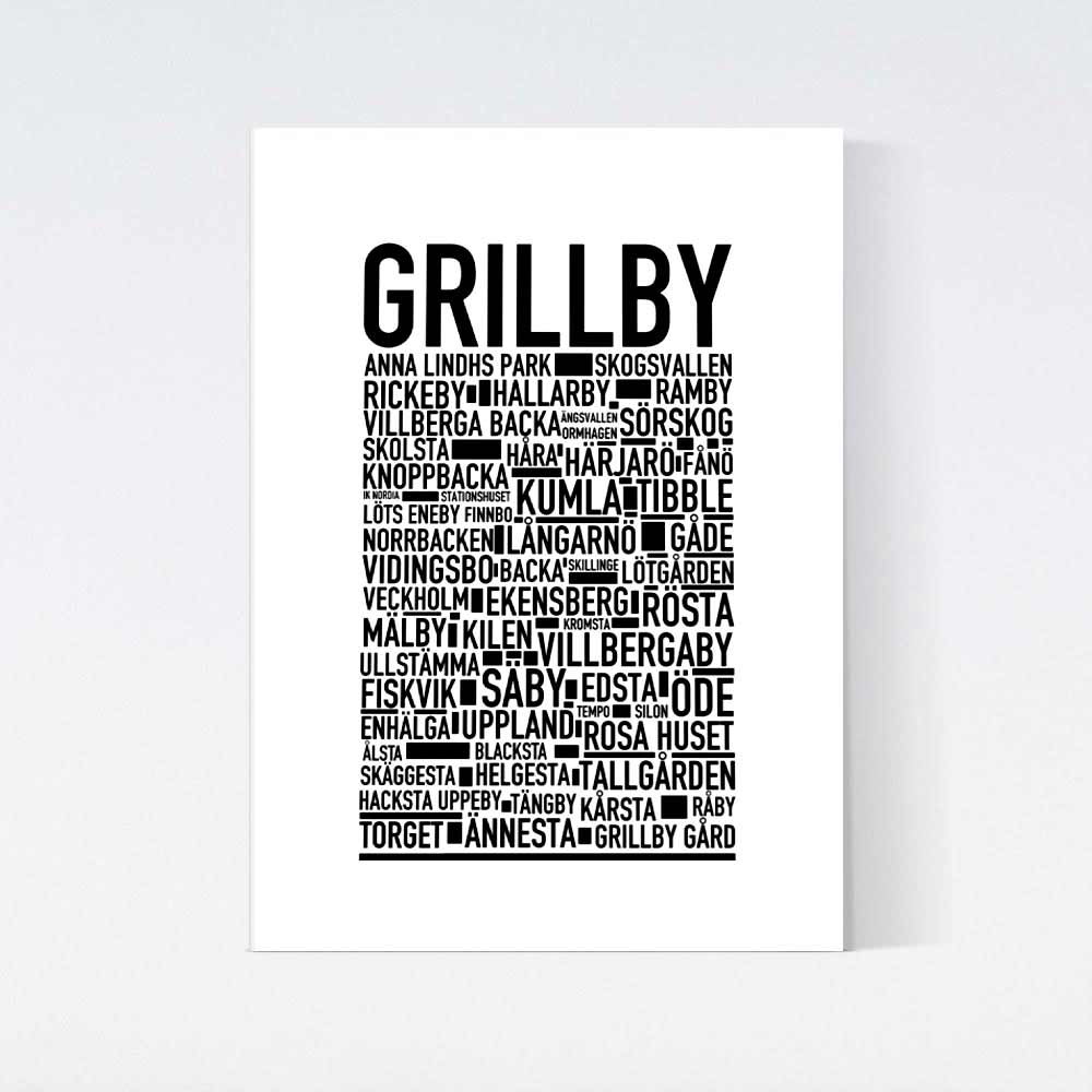 Grillby Text Postern
