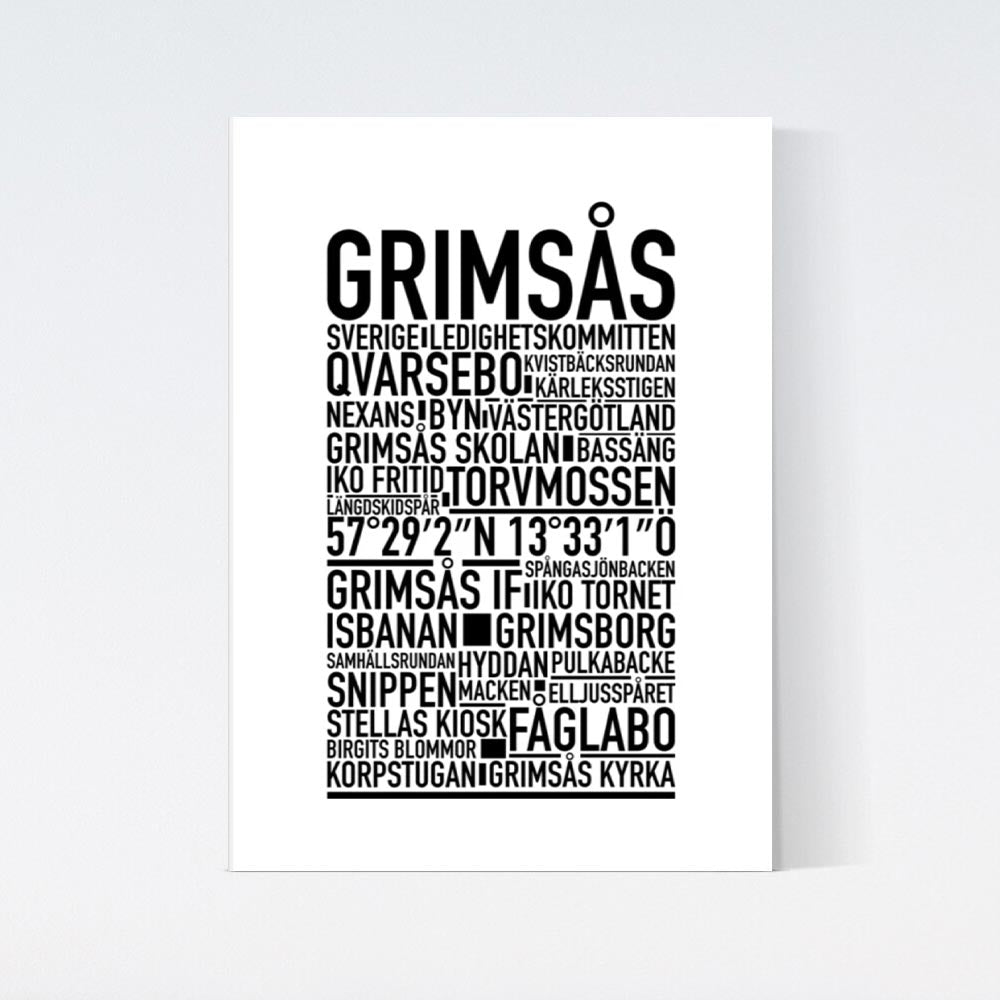 Grimsås Text Postern
