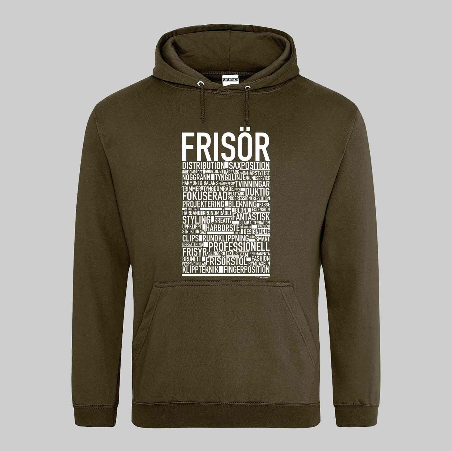 Frisör Text Hoodie