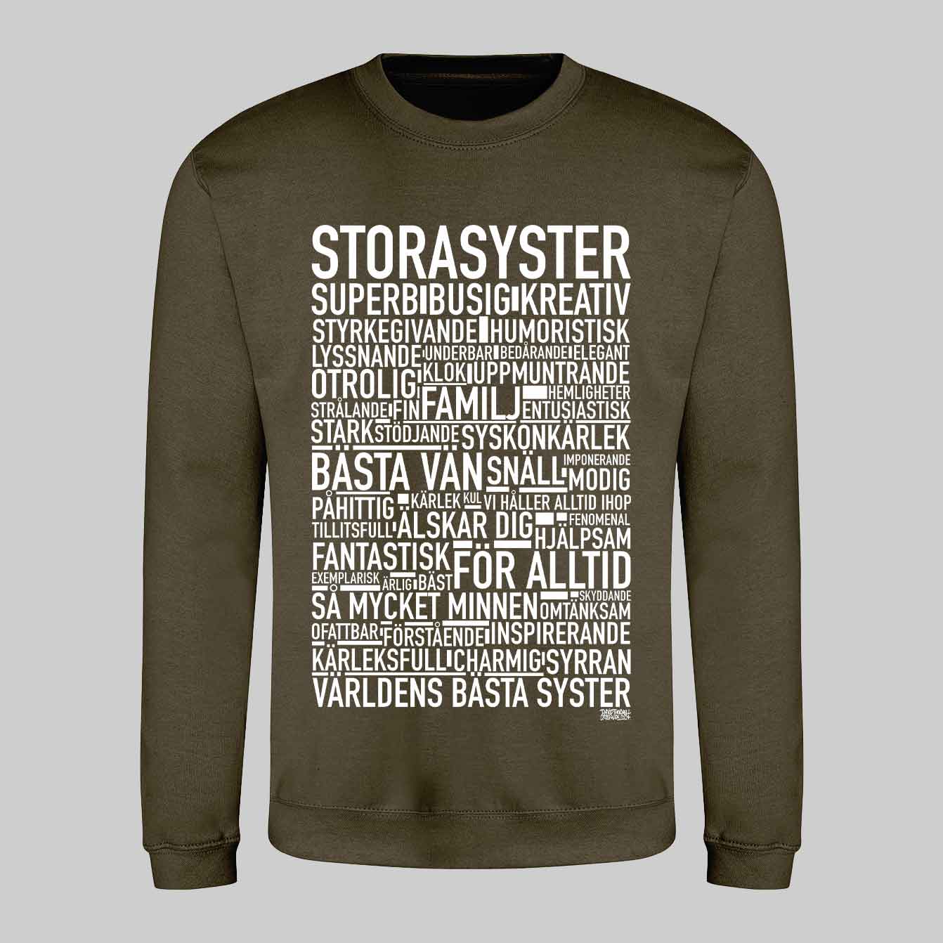 Storasyster 2024 Text Sweatshirt