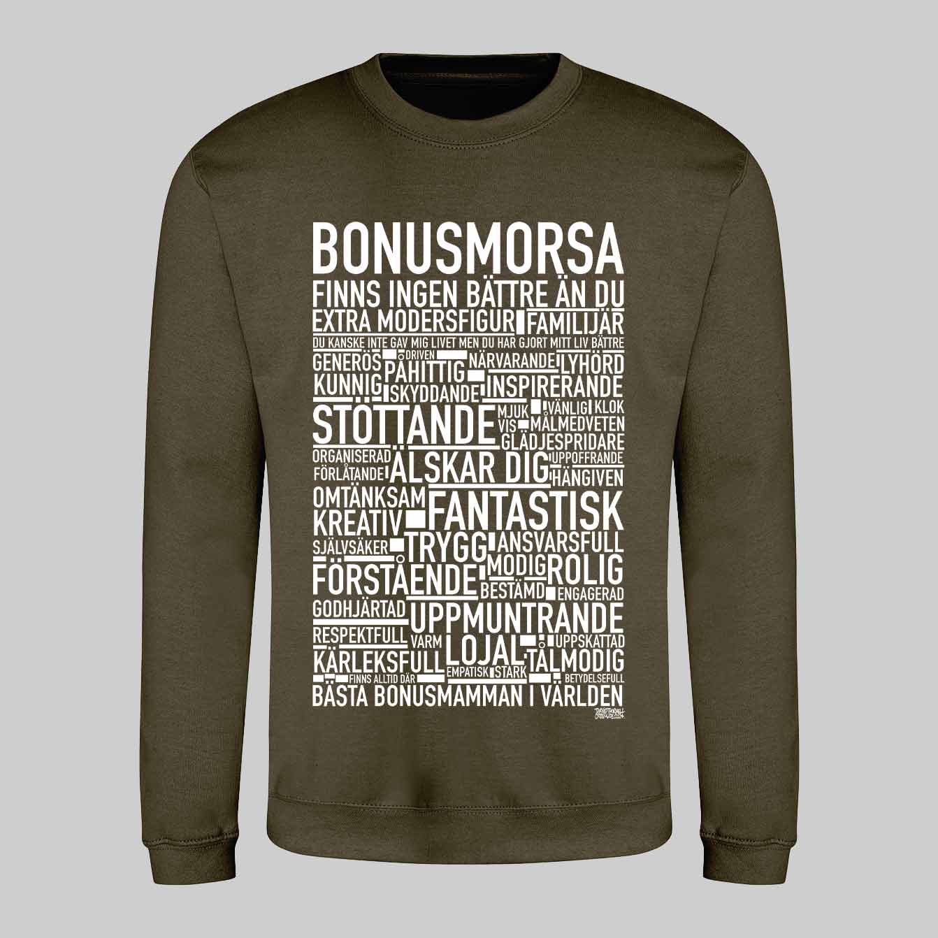 Bonusmorsa 2024 Text Sweatshirt