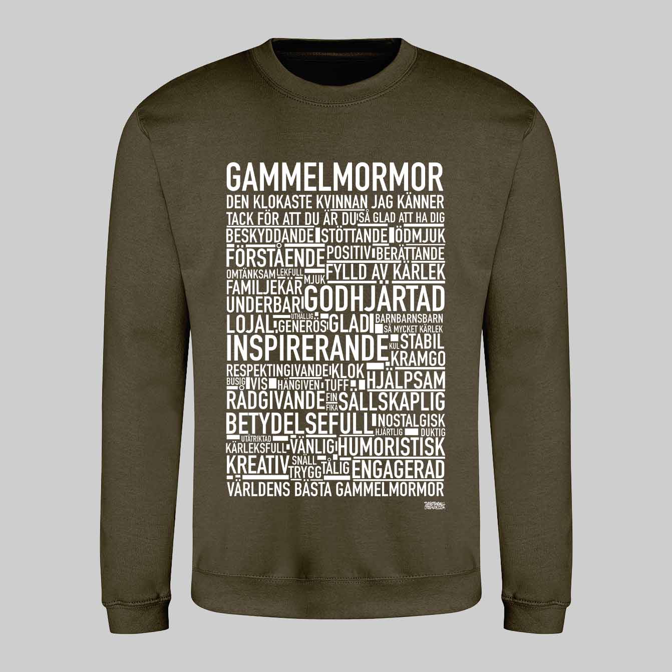 Gammelmormor 2024 Text Sweatshirt