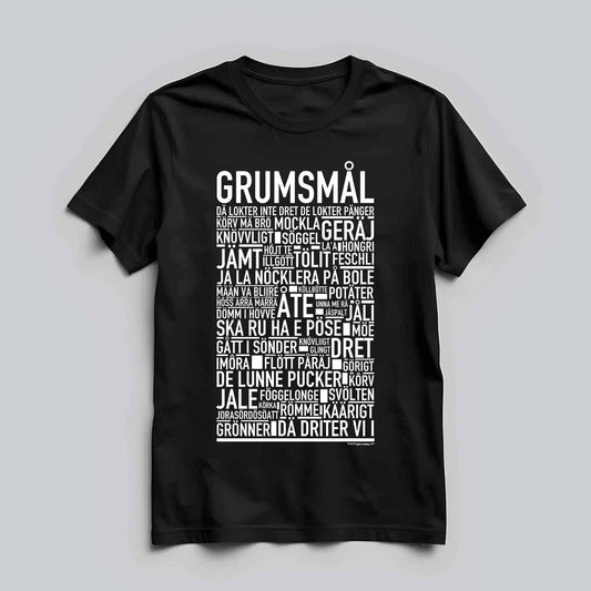 Grumsmål Dialekt Text T-shirt