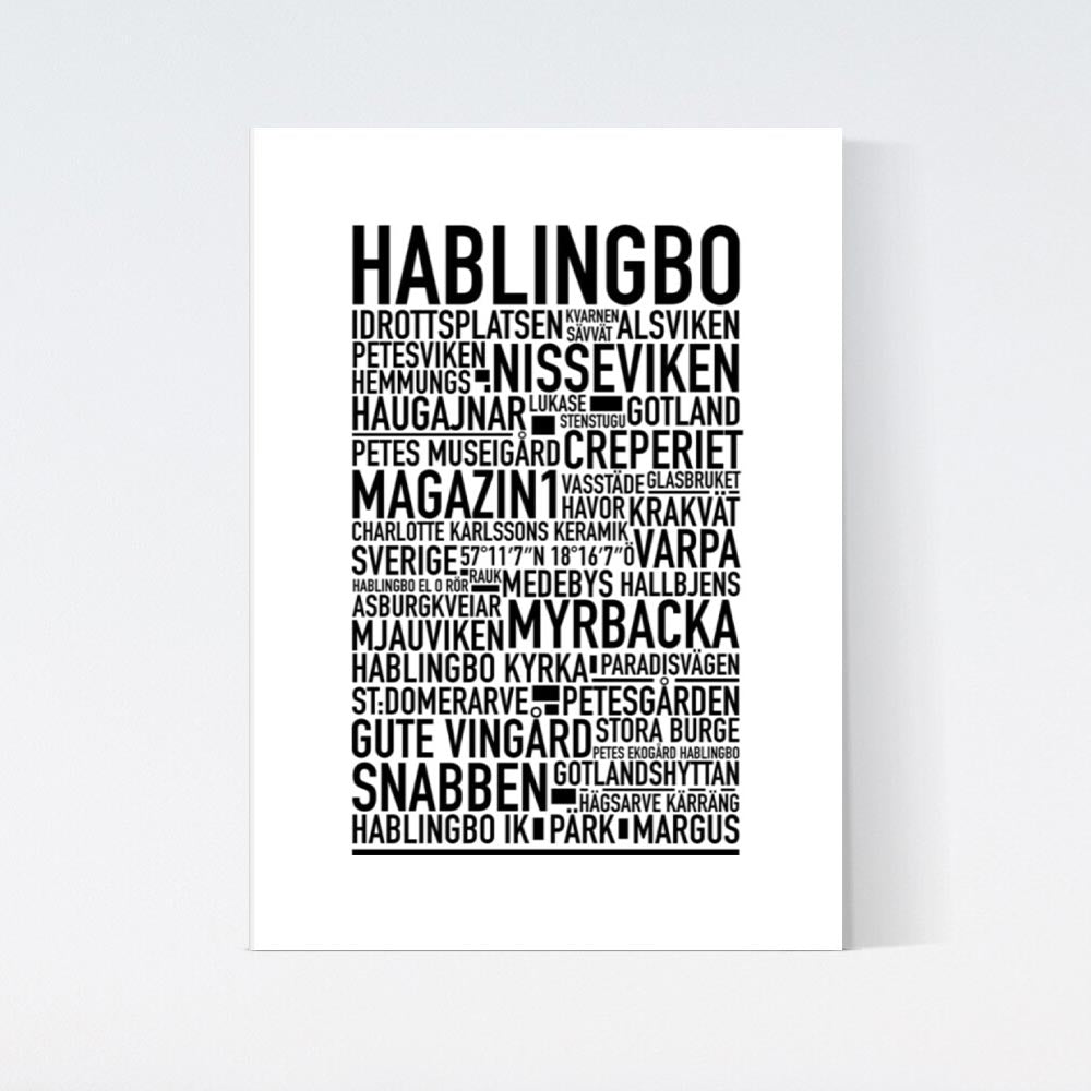 Hablingbo Text Poster