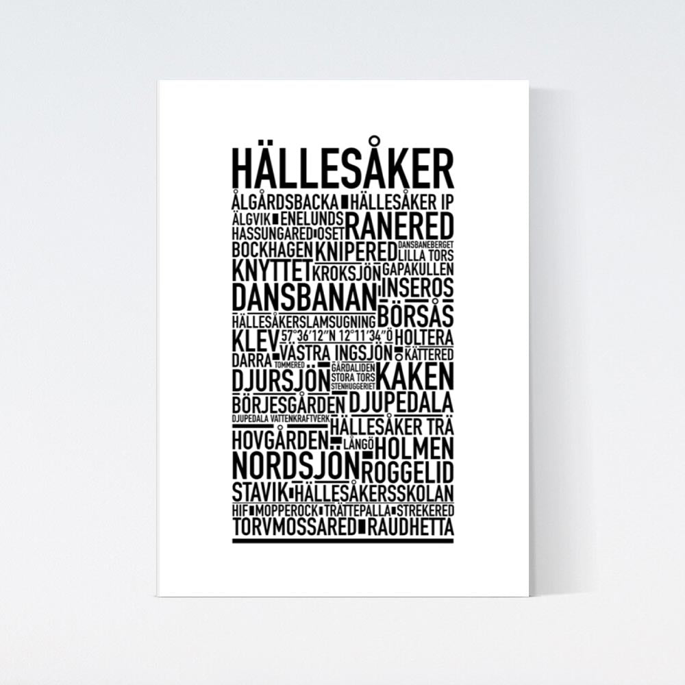 Hällesåker Text Poster