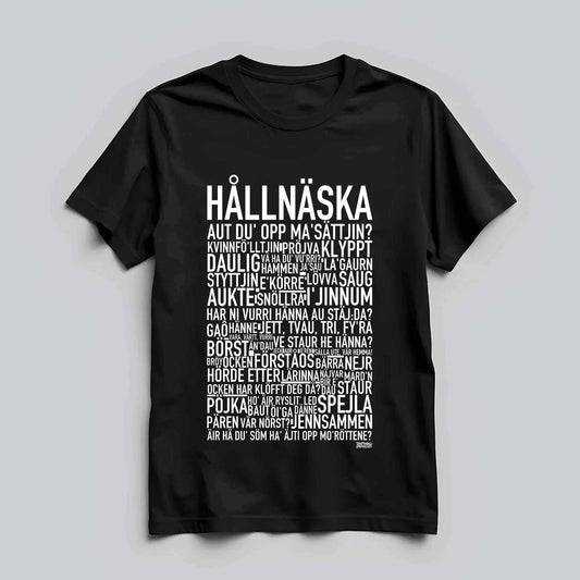 Hållnäska Dialekt Text T-shirt