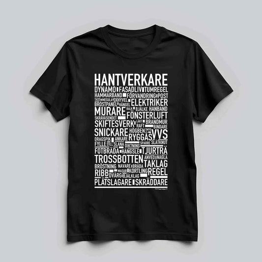 Hantverkare Text T-shirt