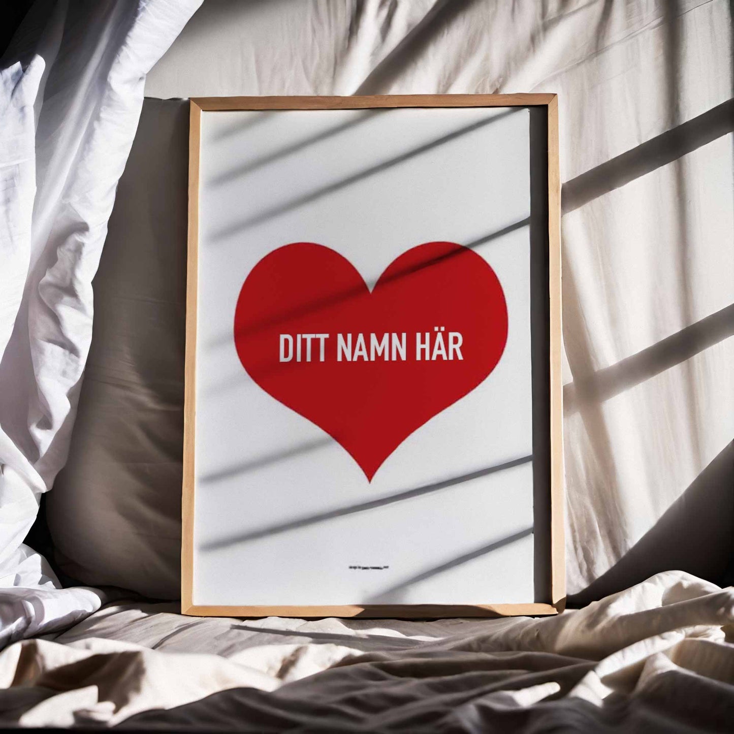 Valfri Love Heart Poster