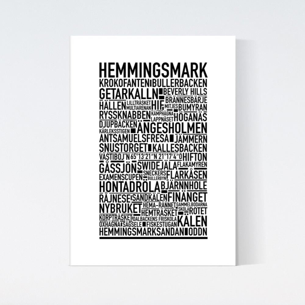 Hemmingsmark Text Poster