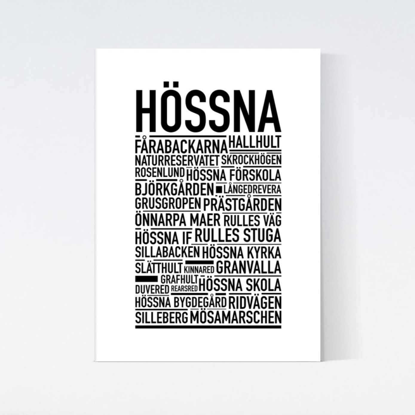 Hössna Text Poster
