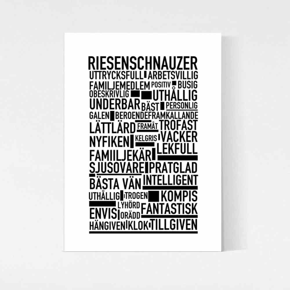 Riesenschnauzer Poster
