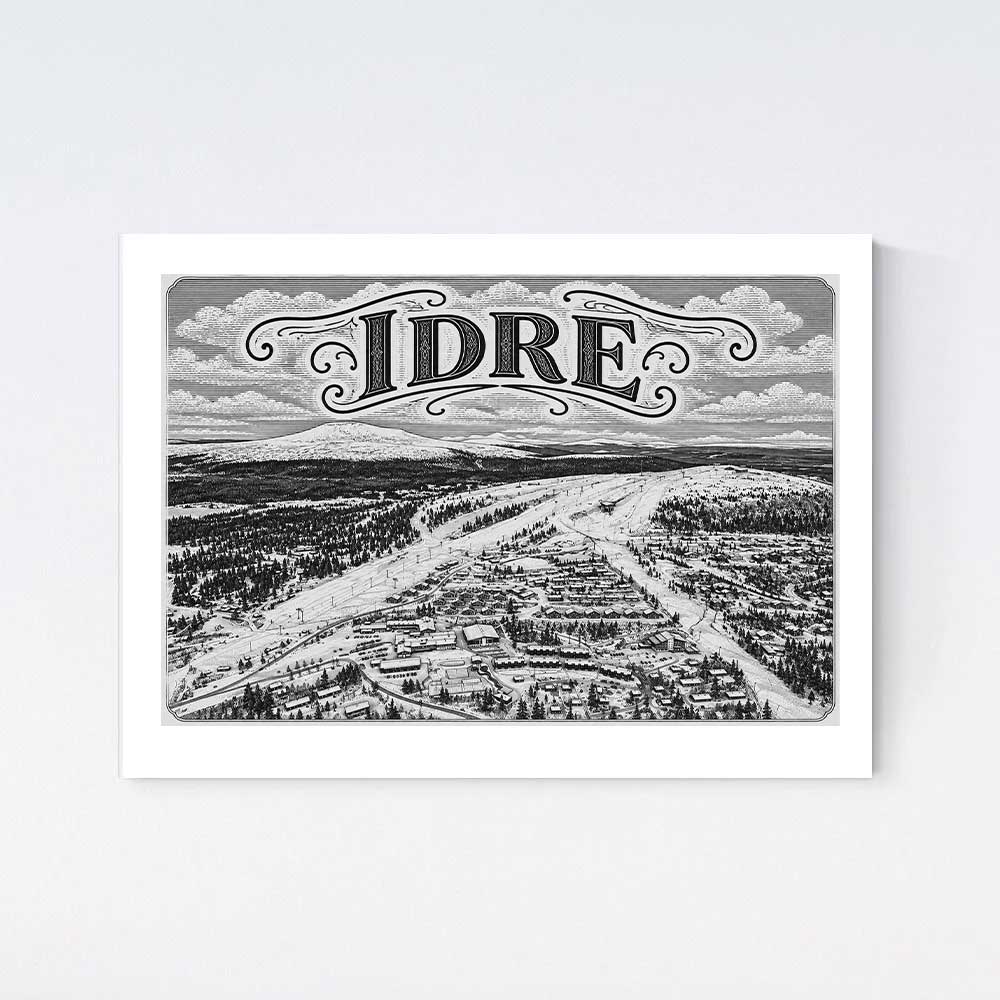 Idre Nostalgi Poster