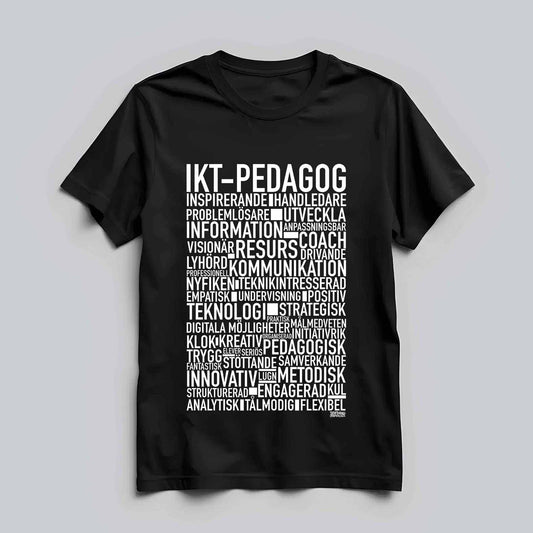 IKT-Pedagog Text T-shirt
