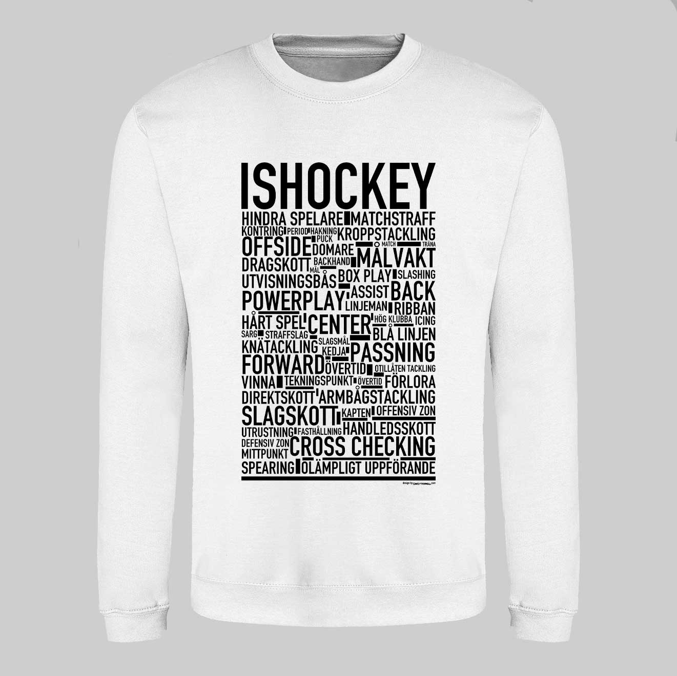 Ishockey Text Sweatshirt
