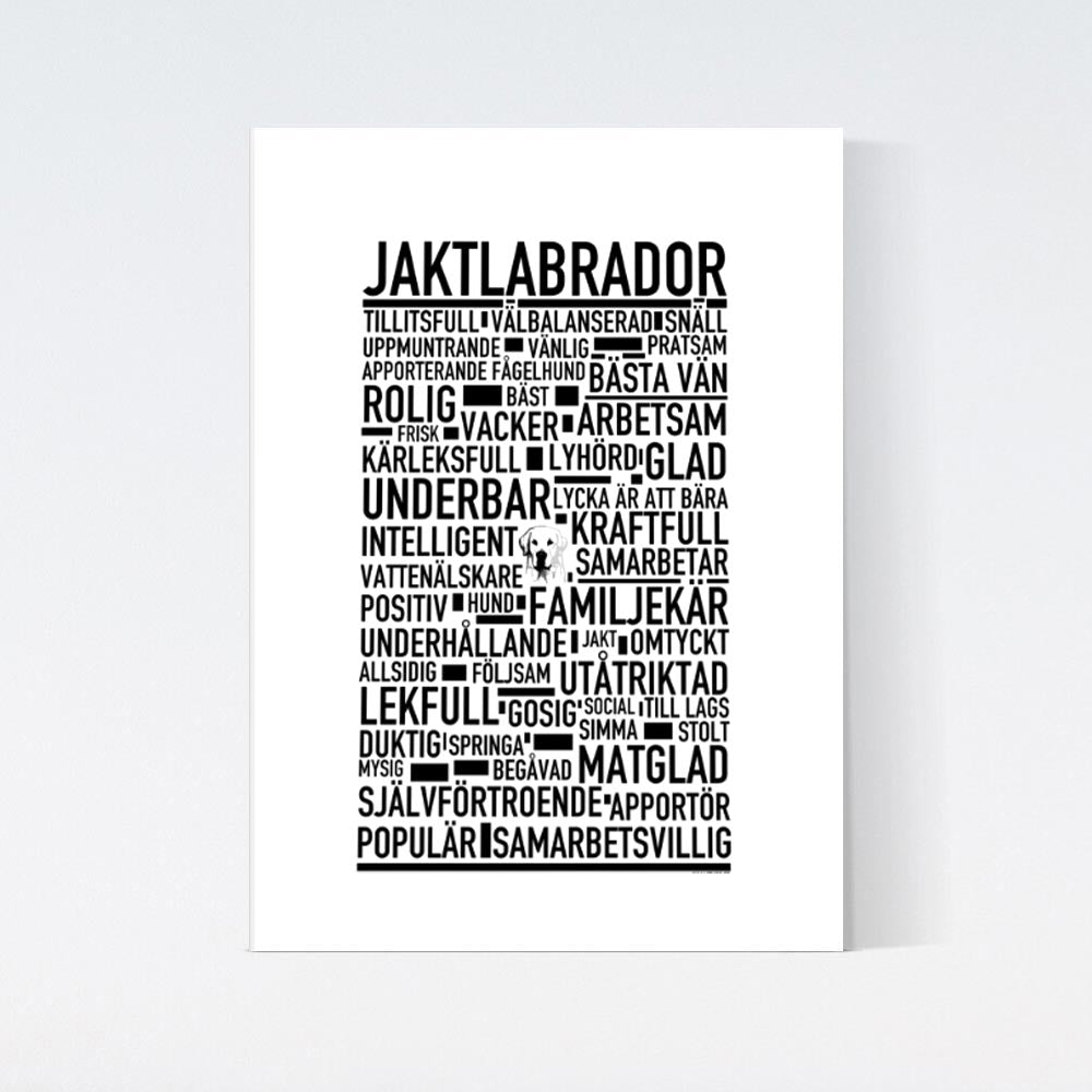 Jaktlabrador Text Poster