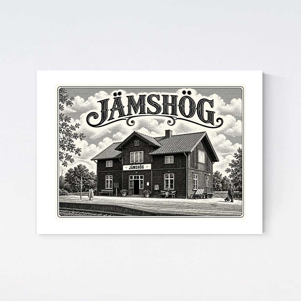 Jämshög Nostalgi Poster