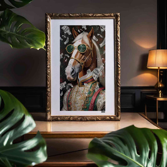 Majestic Stallion Poster