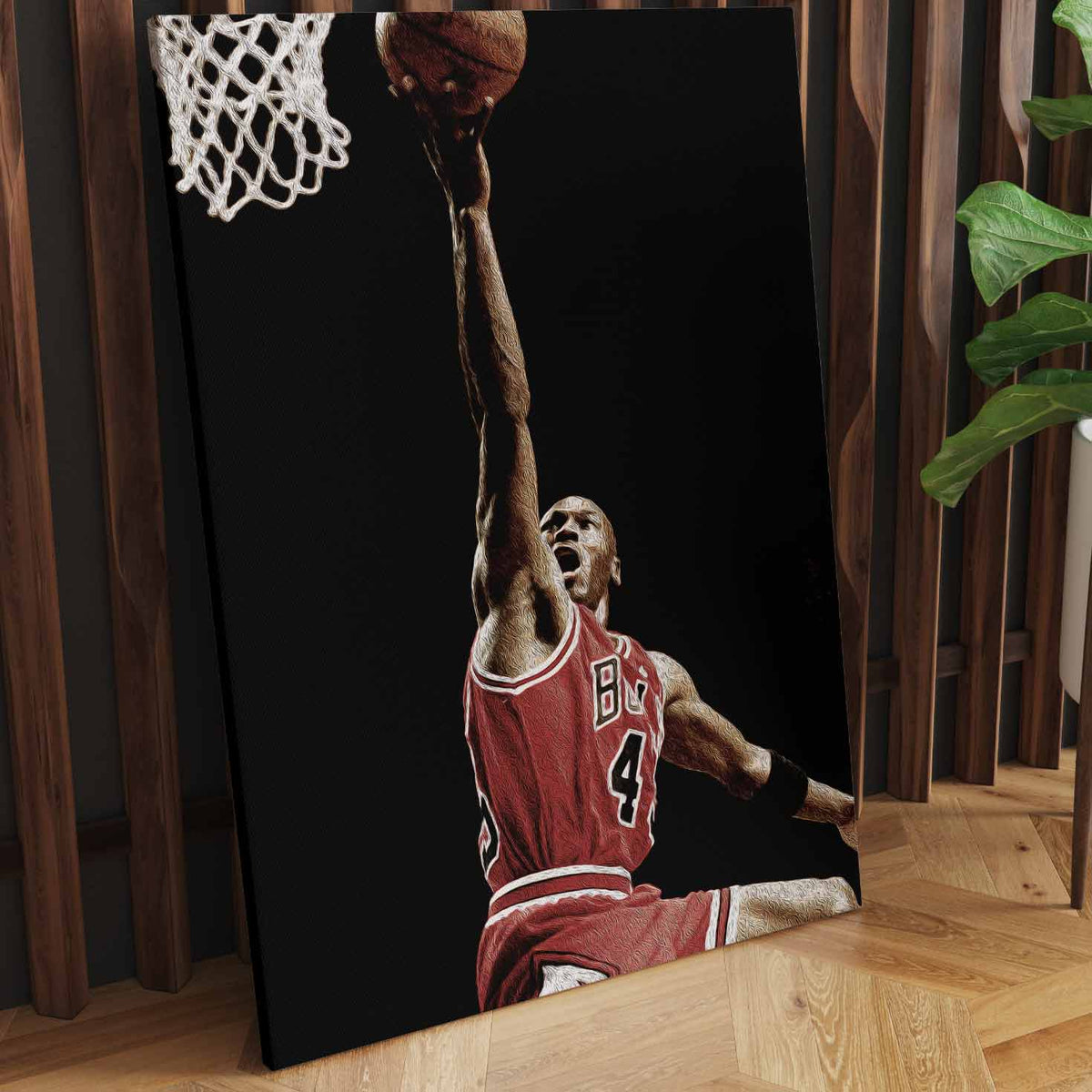 Jordan Bulls Dunk Canvas