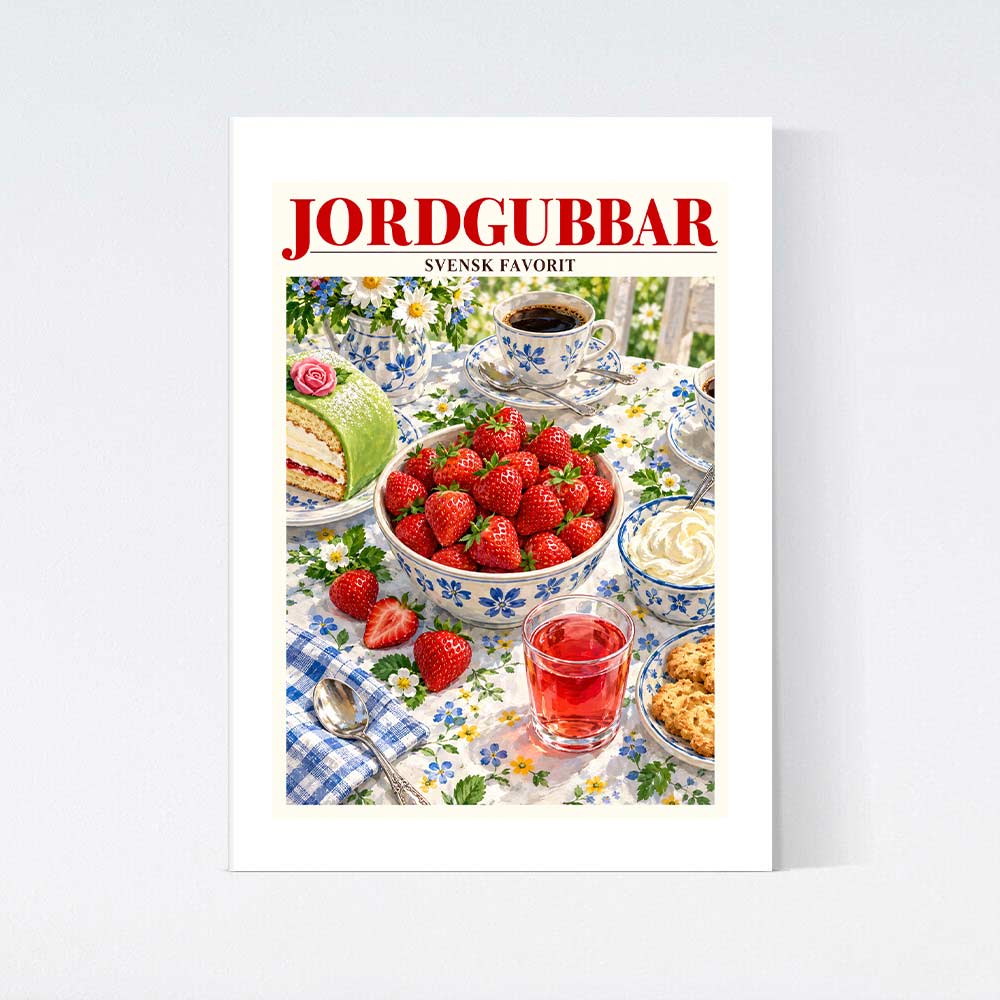 Jordgubbar Poster