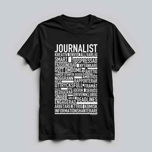 Journalist Text T-shirt