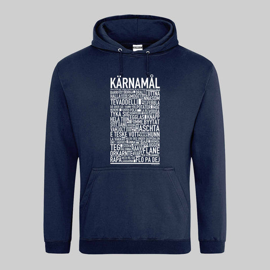 Kärnamål Dialekt Text Hoodie
