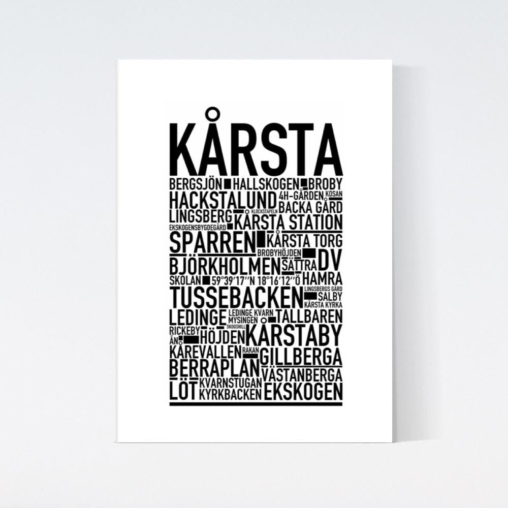Kårsta Text Poster
