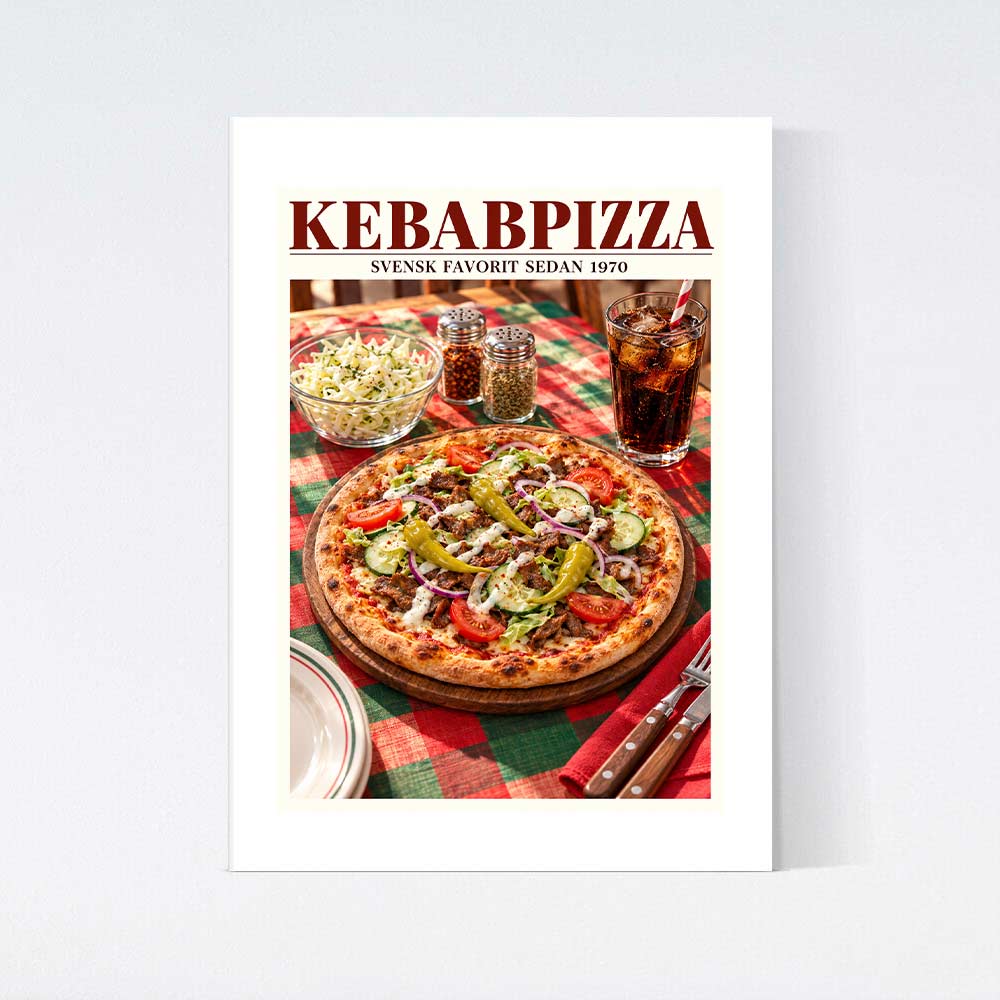 Kebabpizza Poster