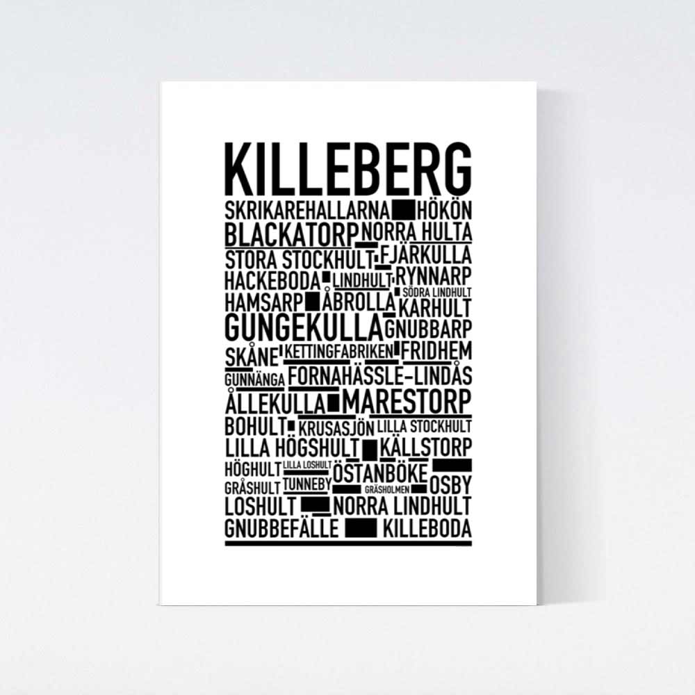 Killeberg Text Poster