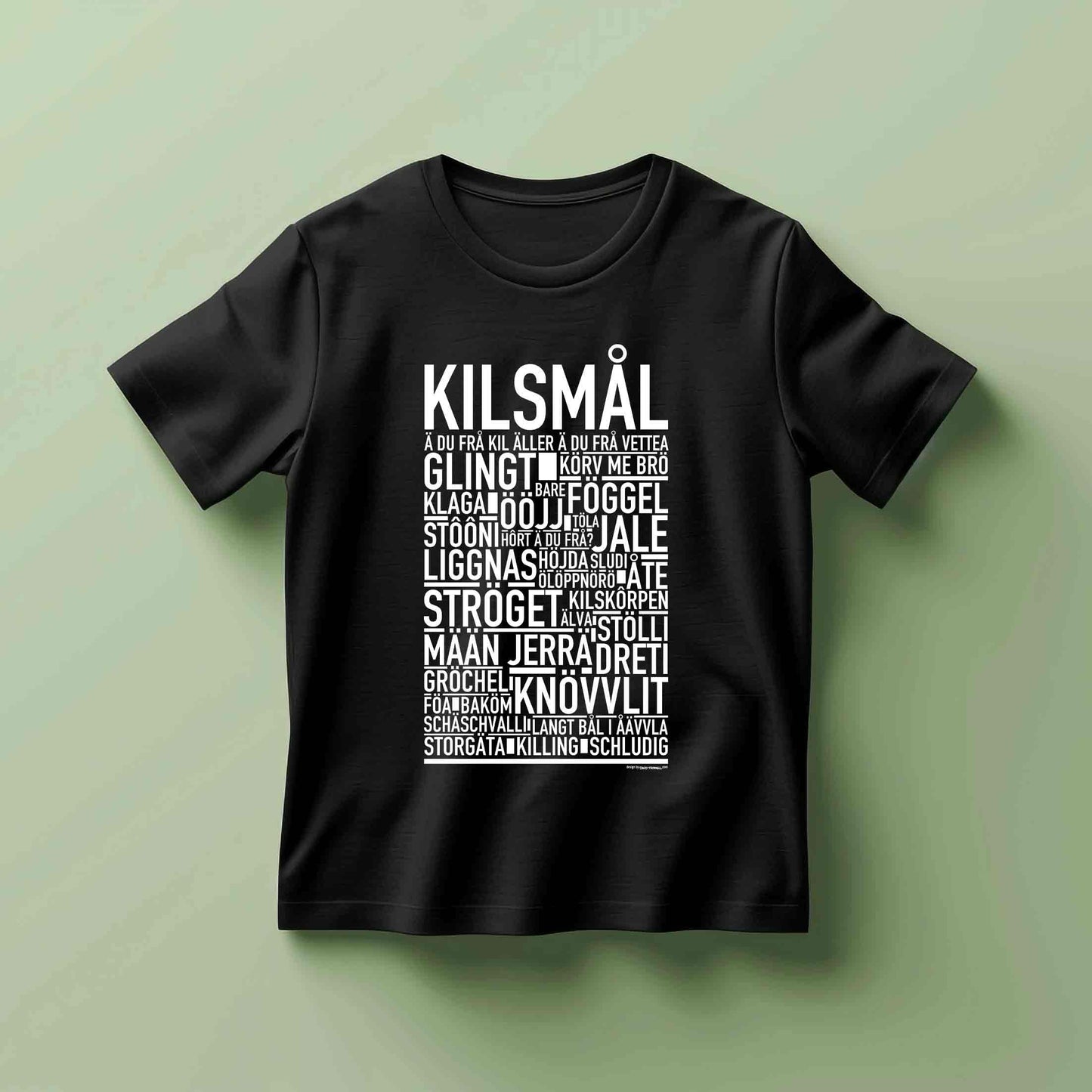 Kilsmål Dialekt Barn T-shirt