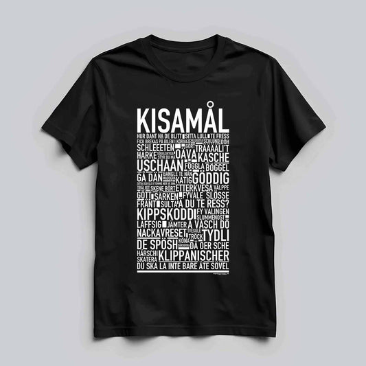 Kisamål Dialekt Text T-shirt