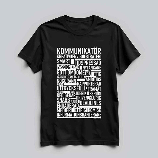 Kommunikatör Text T-shirt