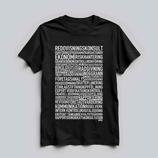 Redovisningskonsult Text T-shirt