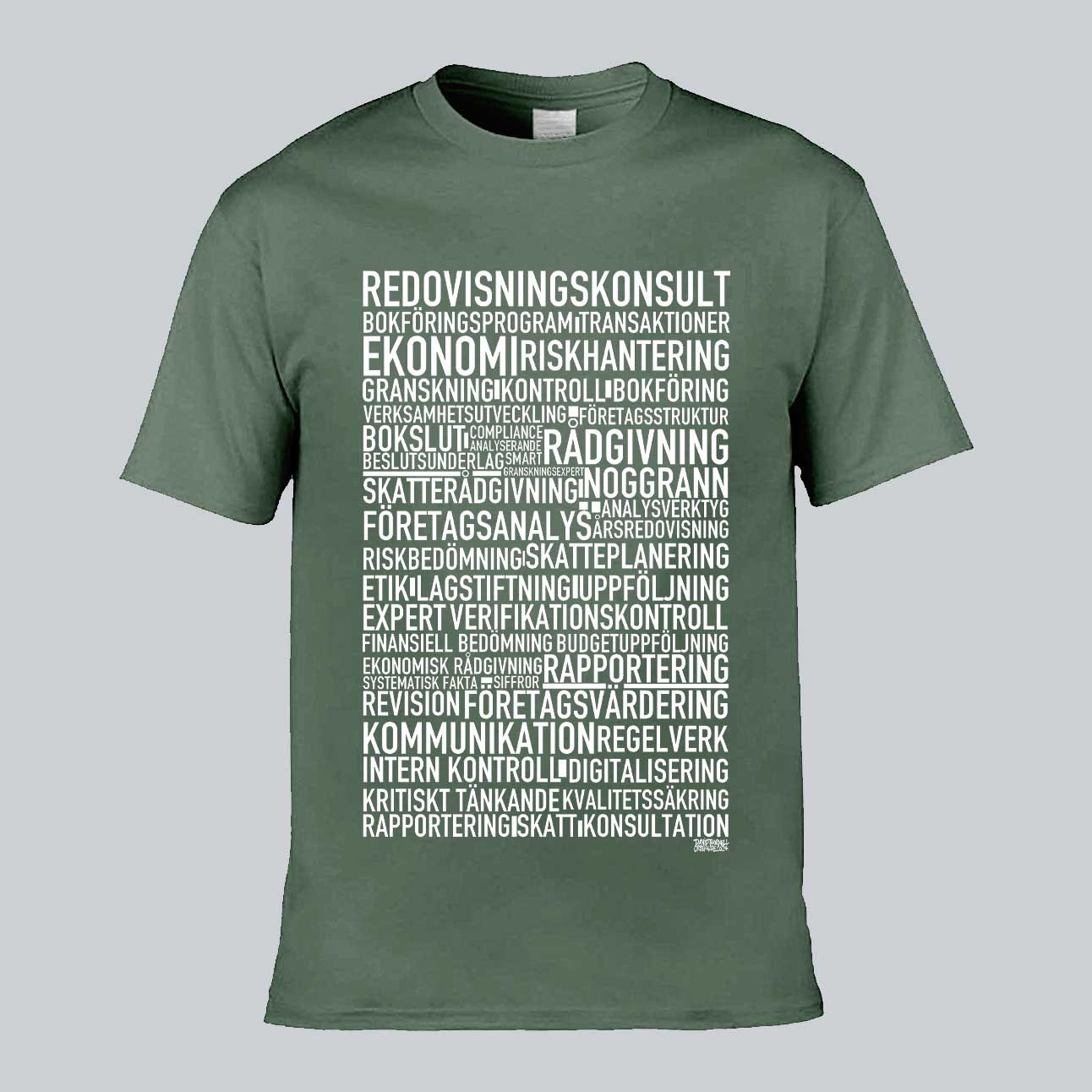 Redovisningskonsult Text T-shirt