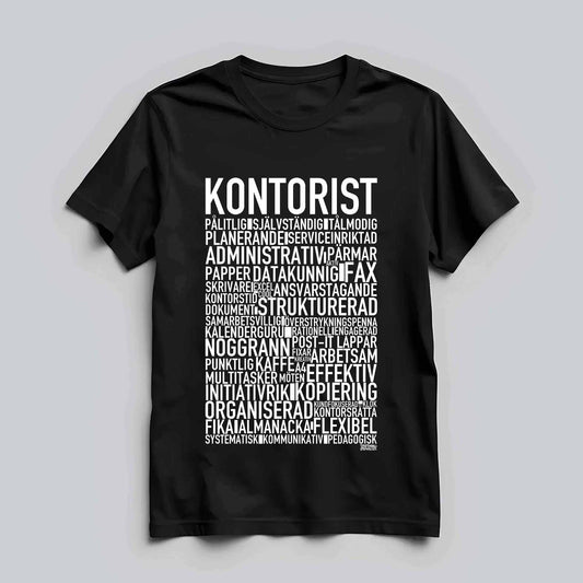 Kontorist Text T-shirt