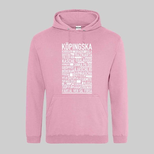 Köpingska Dialekt Text Hoodie