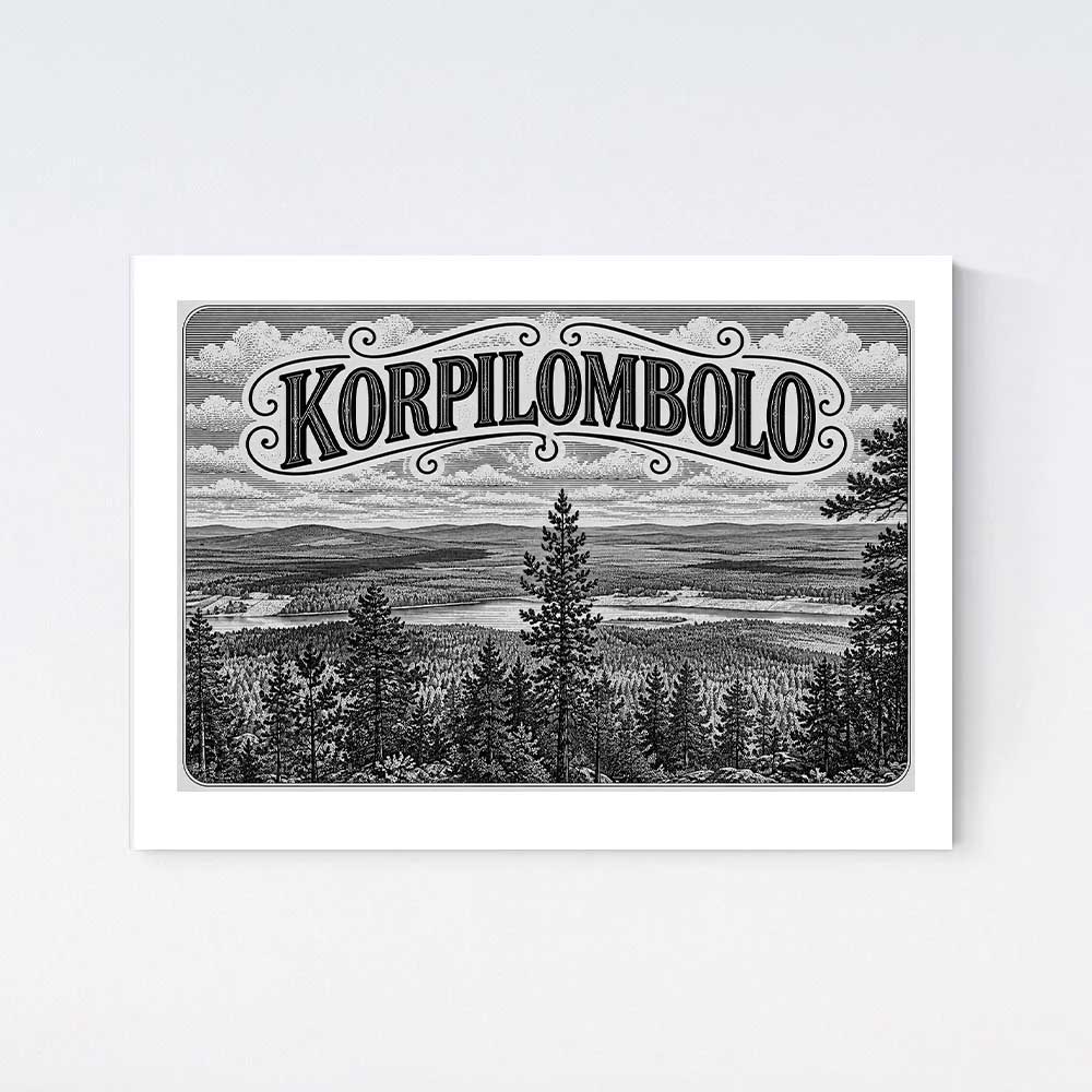 Korpilombolo Nostalgi Poster