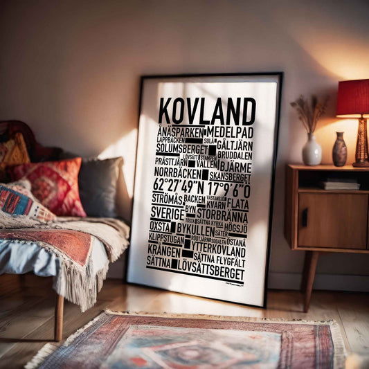 Kovland Text Poster