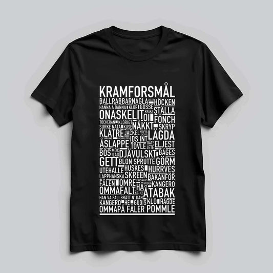 Kramforsmål Dialekt T-shirt
