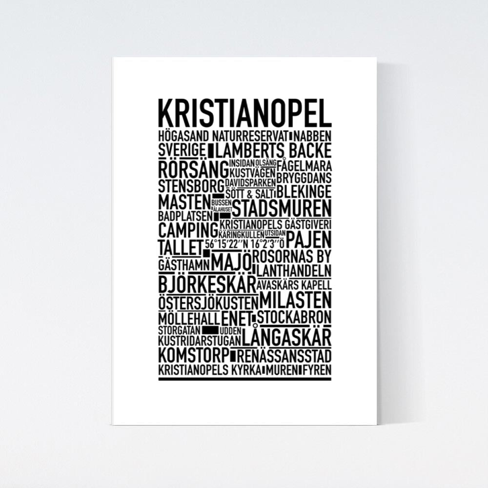 Kristianopel Text Poster