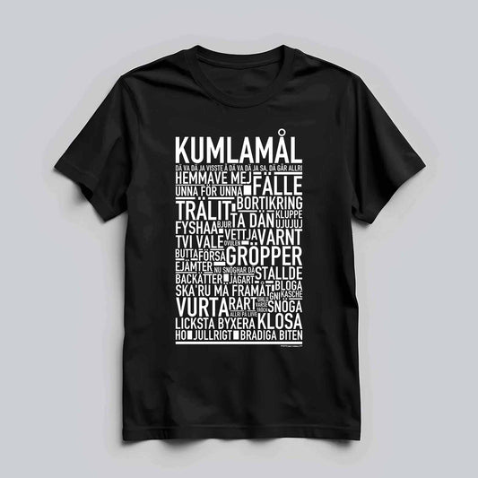 Kumlamål Dialekt Text T-shirt