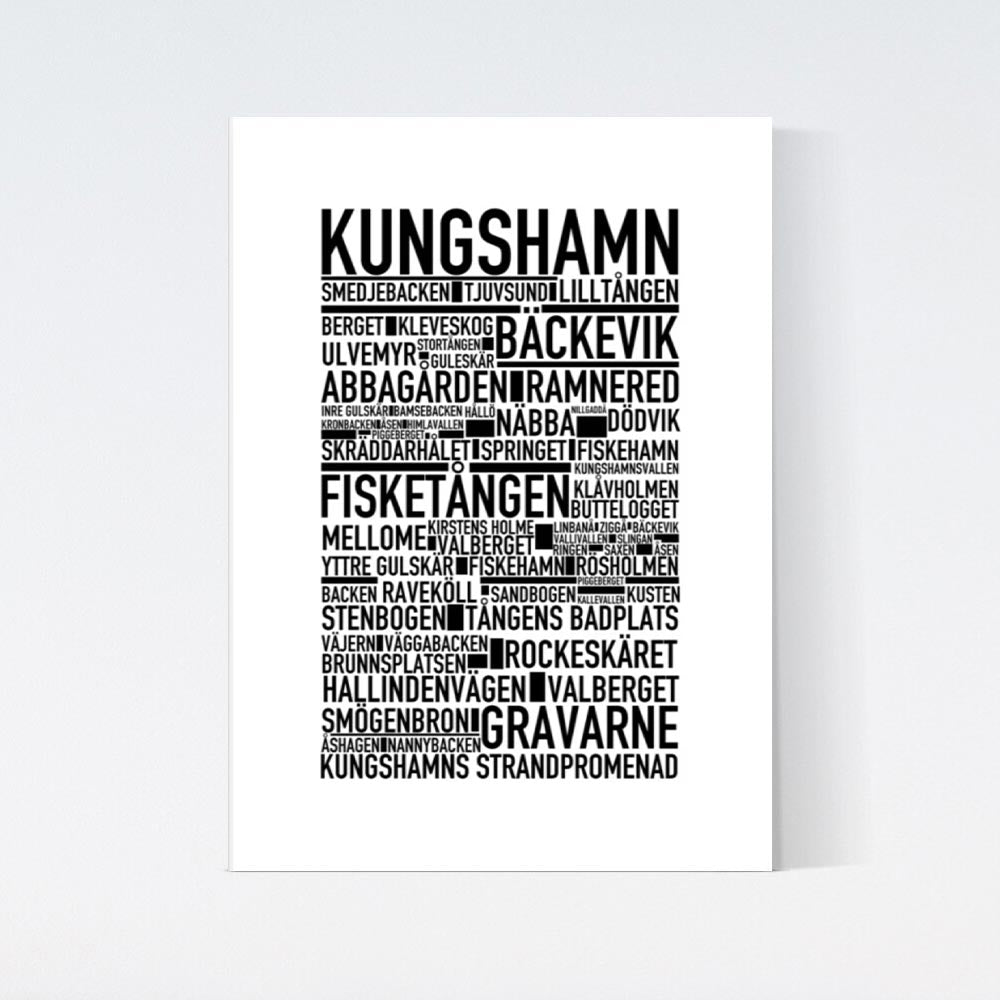 Kungshamn Text Poster
