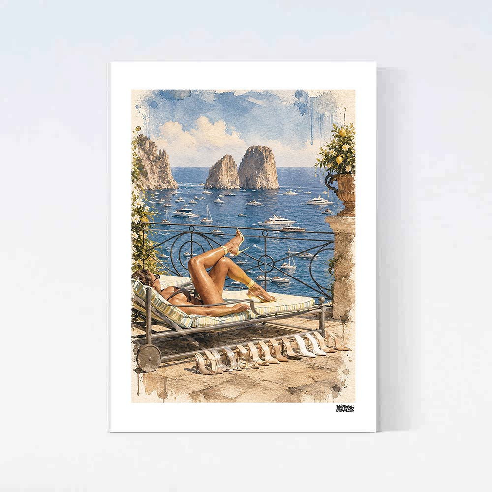 La Dolce Vita Life Poster