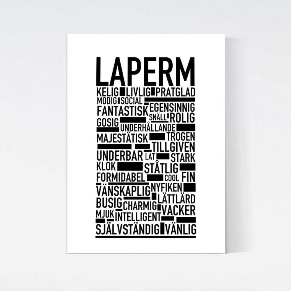 Laperm Katt Poster