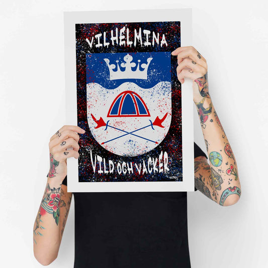 Vilhelmina Vild Vacker Poster