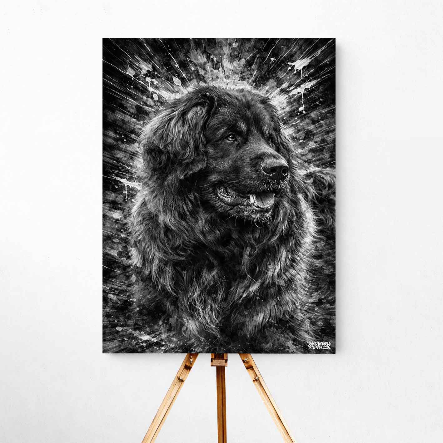 Leonberger Canvas