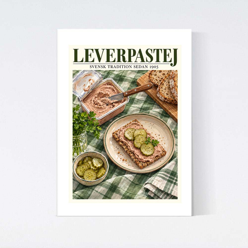Leverpastej Poster
