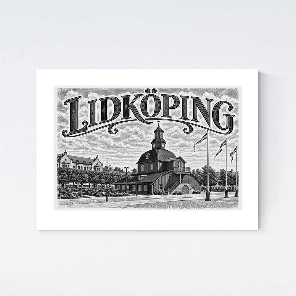 Lidköping Nostalgi Poster