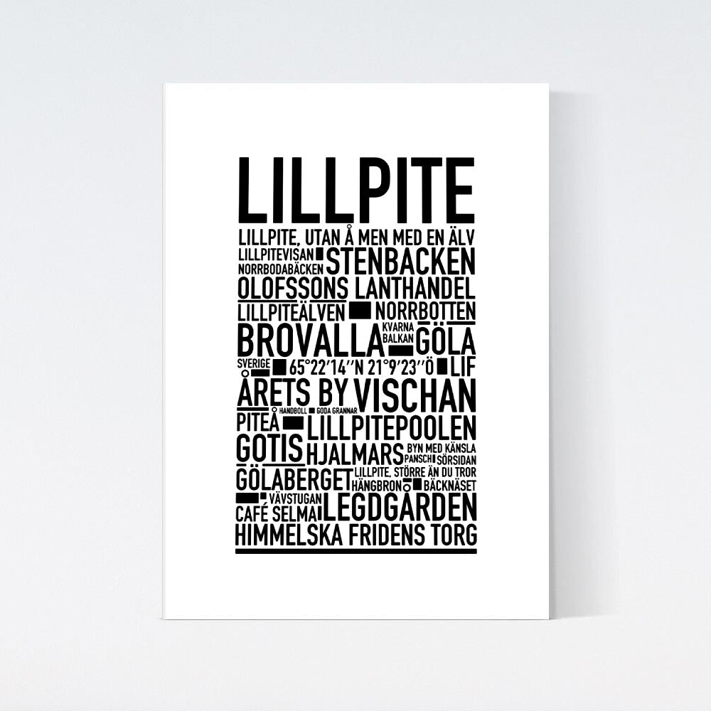 Lillpite Text Poster